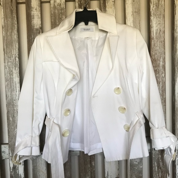 dress barn white jacket